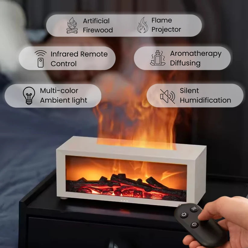 "Lumembra" Fireplace Humidifier